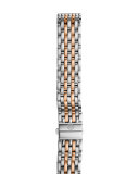 16mm Deco Seven Link Bracelet Strap, Two-Tone