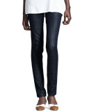 Stretch-Denim Leggings