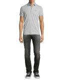 Tepphar Distressed Denim Jeans, Gray