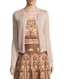 Lurex® Star-Stitch Cardigan