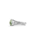 Petite Wheaton Ring with Prasiolite and Diamonds
