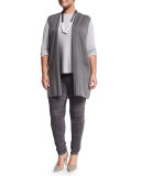 Maestoso Knit Vest, Plus Size