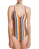 Soul Stripe One-Piece Swimsuit