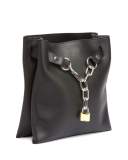 Attica Chain Crossbody Bag, Black