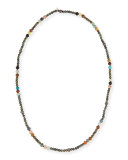 Caryn Long Beaded Necklace, 43"