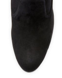 Catch Suede Bootie with Ankle Tie