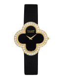 Alhambra Sertie Yellow Gold Watch, Medium