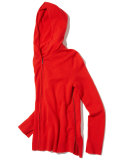 Zip-Front Drawstring Hoodie