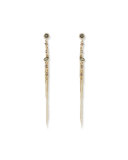 Chain Fringe Drop Earrings
