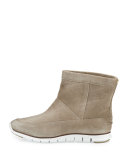 ZeroGrand Suede Ankle Boot, Desert Taupe/Pave