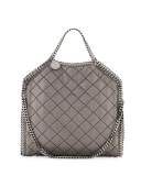 Falabella Fold-Over Tote Bag, Light Gray