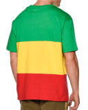 Colorblock Skull-Print T-Shirt, Multi Colors