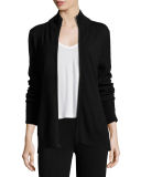 Cashmere Zip-Front Jacket