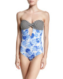 Levana Multi-Print One-Piece Swimsuit