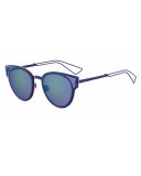 Sculpt Cat-Eye Sunglasses, Blue/Green