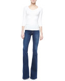 Forever Karlie Flared-Leg Palisades Denim Jeans, Blue