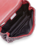 Vara Soft Boucle Crossbody Bag, Opera Multi