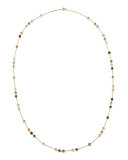 Jaipur Mini Mixed-Stone Necklace, 35"