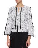 Graphic Tweed Jacket