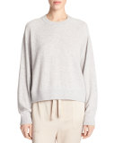 Cashmere Raglan Crewneck Sweater