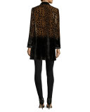 Coraline Metallic Chiffon Blouse