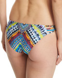 Beach Babe Strappy-Sides Hipster Swim Bottom