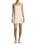 Sleeveless Ponte Shift Dress, Shell