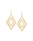 Affinity 18K Gold & Diamond Element Statement Earrings