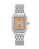 16mm Deco Diamond Mother-of-Pearl Watch Head