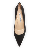 BB Crepe 50mm Pump, Black