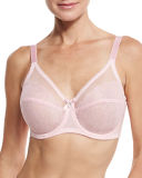 Retro Chic Full-Coverage Underwire Bra