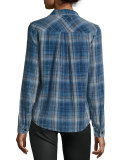 The Workwear Slim Boy Shirt, Abbot Plaid