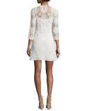 Esthee Lace Shift Dress