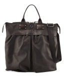 Pilot Leather Tote Bag, Black