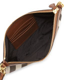 House Check Crossbody Bag, Tan