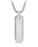 Graphic Cable Ingot Tag w/Black Onyx