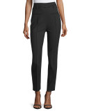 Blysse High-Waist Belted Pants, Black