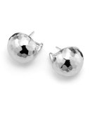 Sterling Silver Pinball Post Earrings