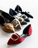 Dorsini Suede d'Orsay Flat, Bruno