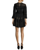 Octavia Tiered Lace Dress