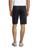 Sporty Jaspe Long-Sleeve Mix Stitch Henley, Heathered Herring