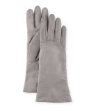 Napa Leather Gloves, Hematite