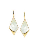 Satin Kite Drop Earrings