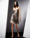 Sleeveless Fringe Cocktail Dress 
