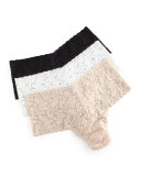 Signature Lace Retro Thong