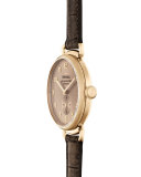 Canfield Alligator Strap Watch, Gray