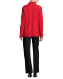 Soft Scoop-Neck Tank, Red, Plus Size