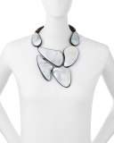 Mother-of-Pearl Statement Necklace