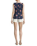 Merci Relaxed Linen Shorts