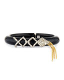 Crystal Lattice Fringe Bracelet